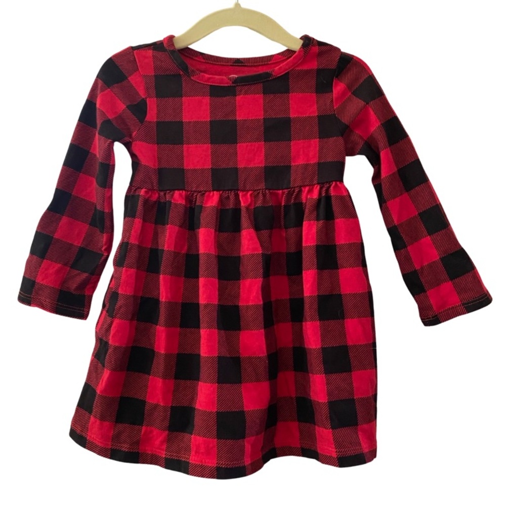 Wonder Nation Plaid Dress 18 Months